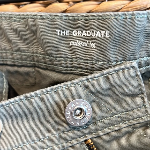 AG Adriano Goldschmied The Graduate Tailored Leg Twill Woven Pants Jean, 31 x 33 - Picture 10 of 11